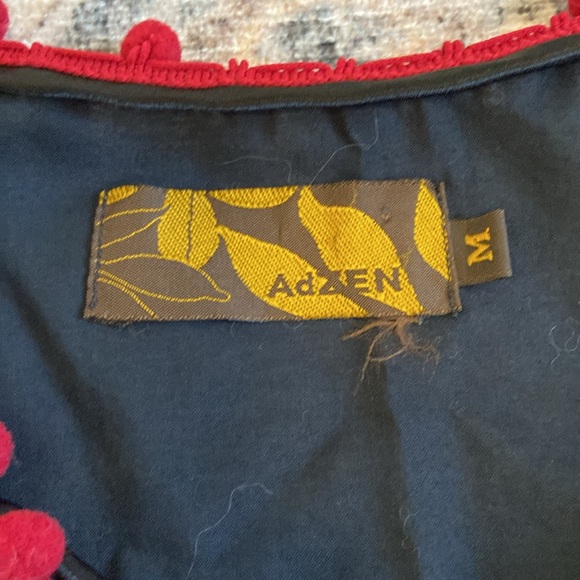 Adzen Bohemian Embroidered Blouse (M) - Picture 3 of 6